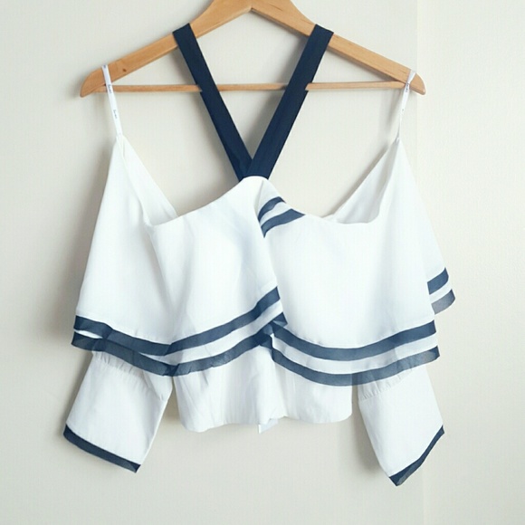 Bardot | NWT Off Sholder White Top - Picture 6 of 8